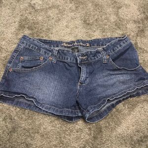 Cotton short shorts, like new